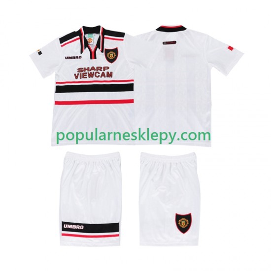 Koszulka Krótka dla Dzieci Manchester United Drugi strój Retro 1998