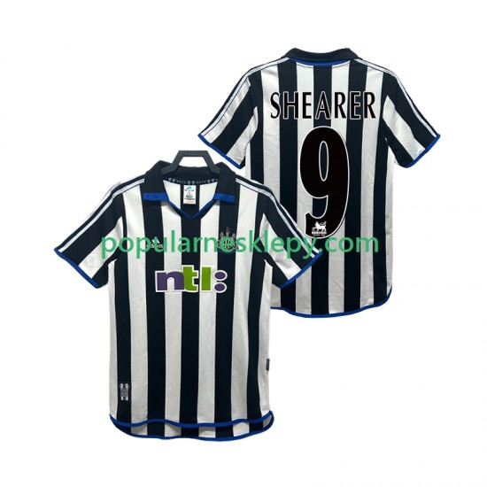 Koszulka Krótka Męska Newcastle United Pierwszy strój SHEARER 9 Retro 2000 2001