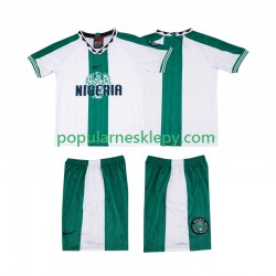 Koszulka Krótka dla Dzieci Reprezentacji Nigerii Drugi strój Retro 1996