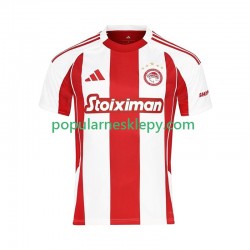 Koszulka Krótka Męska Olympiacos Pierwszy strój 2025-2026