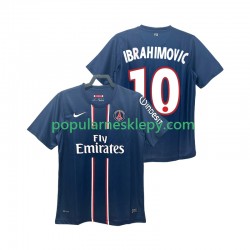 Koszulka Krótka Męska Paris Saint-Germain Pierwszy strój IBRAHIMOVIC 10 Retro 2012 2013