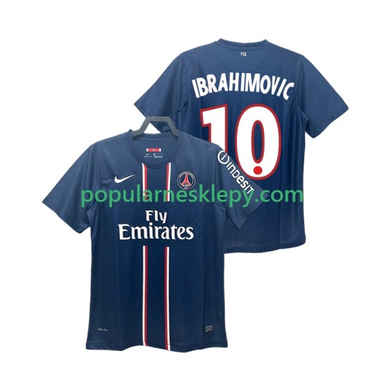 Koszulka Krótka Męska Paris Saint-Germain Pierwszy strój IBRAHIMOVIC 10 Retro 2012 2013 Koszulka Krótka Męska Paris Saint-Germain Pierwszy strój IBRAHIMOVIC 10 Retro 2012 2013