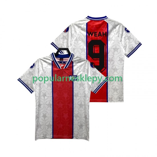 Koszulka Krótka Męska Paris Saint-Germain Drugi strój WEAH 9 Retro 1994 1995