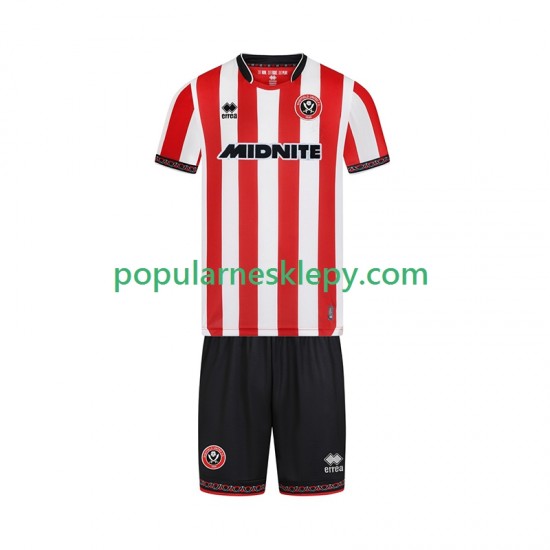 Koszulka Krótka dla Dzieci Sheffield United Pierwszy strój 2025-2026