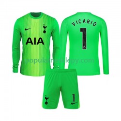 Koszulka Długi dla Dzieci Bramkarz Tottenham Hotspur Pierwszy strój Guglielmo Vicario 1 2025-2026