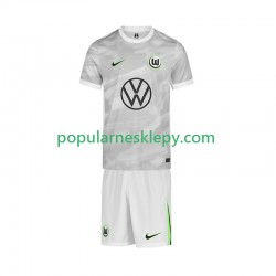 Koszulka Krótka dla Dzieci VfL Wolfsburg Drugi strój 2025-2026