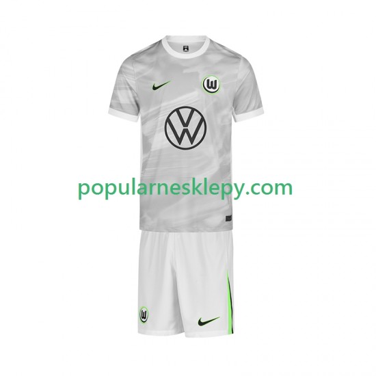 Koszulka Krótka dla Dzieci VfL Wolfsburg Drugi strój 2025-2026