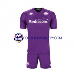Koszulka Krótka dla Dzieci Fiorentina Pierwszy strój Czerwony 2024-2025