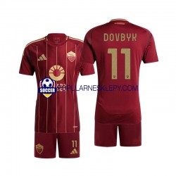 Koszulka Krótka dla Dzieci AS Roma Pierwszy strój Artem Dovbyk 11 2024-2025
