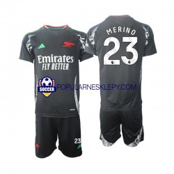 Koszulka Krótka dla Dzieci Arsenal Drugi strój Merino 23 2024-2025 Koszulka Krótka dla Dzieci Arsenal Drugi strój Merino 23 2024-2025