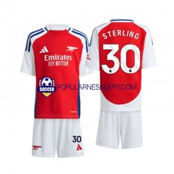 Koszulka Krótka dla Dzieci Arsenal Pierwszy strój Sterling 30 2024-2025