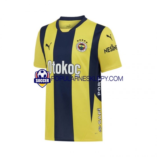 Koszulka Krótka Męska Pierwszy strój Fenerbahce 2024-2025