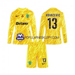 Koszulka Długi dla Dzieci Bramkarz Sporting CP Trzeci strój Kovacevic 13 2024-2025